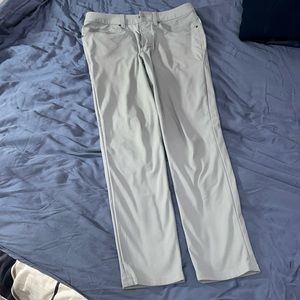Lululemon ABC Slim Fit 5 Pocket Pant 32” inseam/30 waist Silver Drop